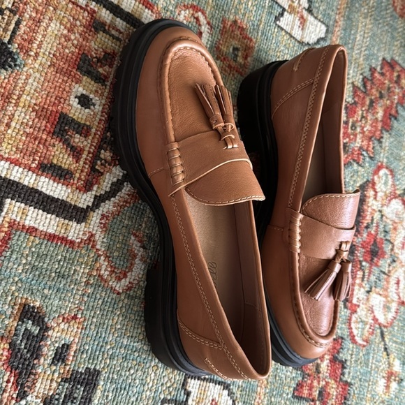 Madewell Brown Tassel Loafers - Picture 6 of 8